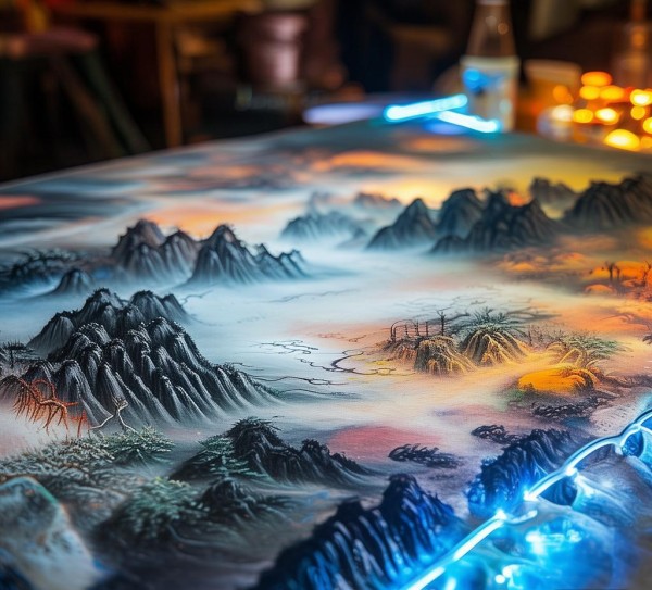 传统笔墨遇科技之光，科技创新赋能传统文化绘画展品新生