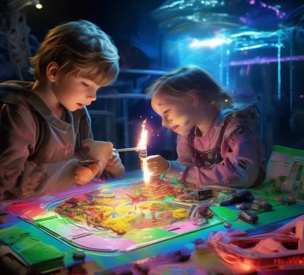 科技与创新的奇妙画笔，三年级的小画家如何描绘未来？